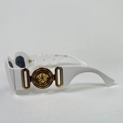 Versace White Medusa Biggie Sunglasses
