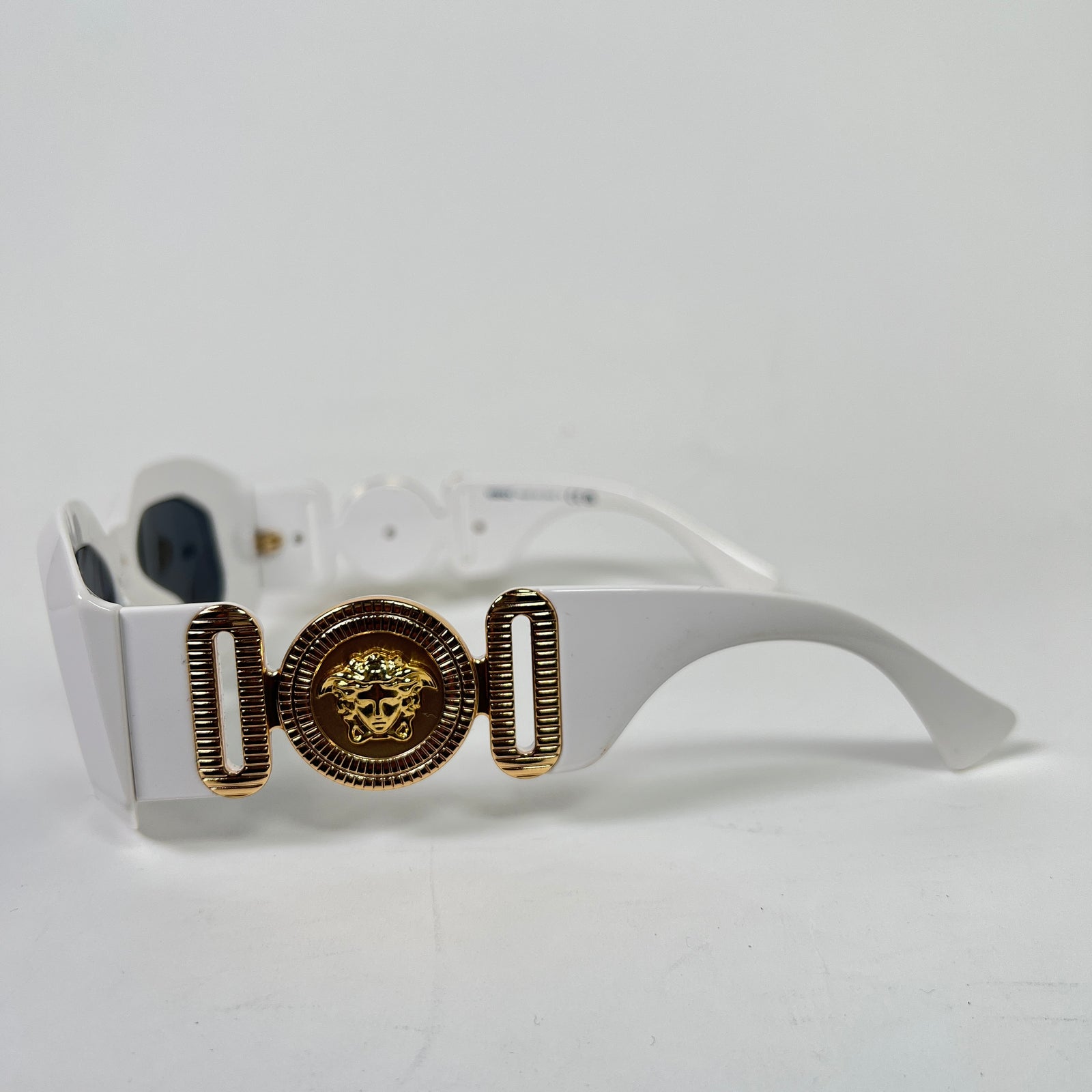 Versace White Medusa Biggie Sunglasses