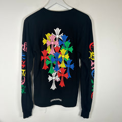 Chrome Hearts Rainbow Cross Longsleeve Size S