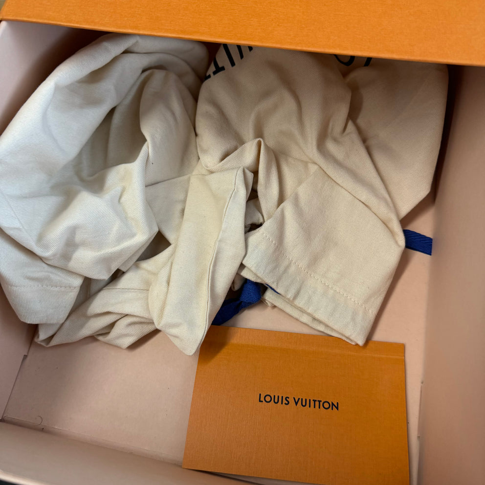 Louis Vuitton Black/Grey Tactic Runners Size LV 8