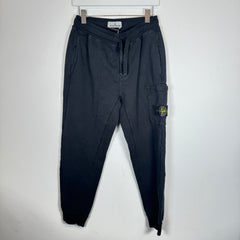 Stone Island Black Cargo Sweatpants Size S