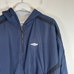 Balenciaga Techno Cotton Poplin Reversible Zip-Up Jacket