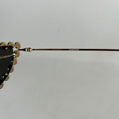 Gucci Metal Pearl Cat Eye Sunglasses