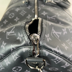 Louis Vuitton Monogram Eclipse Bandouliere Keepall 55