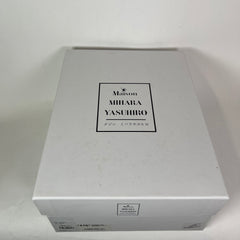 Maison Mihara Yasuhiro Black/White Peterson OG Sole Canvas High-Top Sneaker Size 45