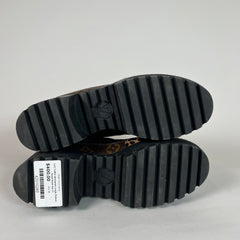 Louis Vuitton Monogram Jungle Platform Desert Boots Size 37