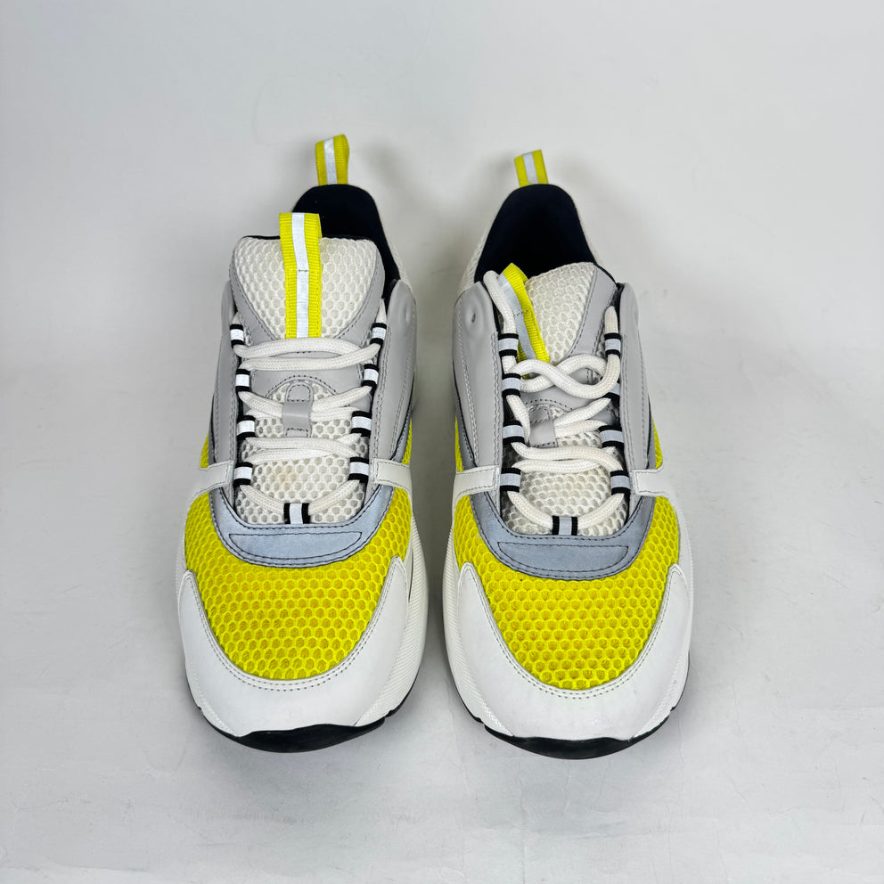 Dior B22 White/Yellow Sneaker Size 44