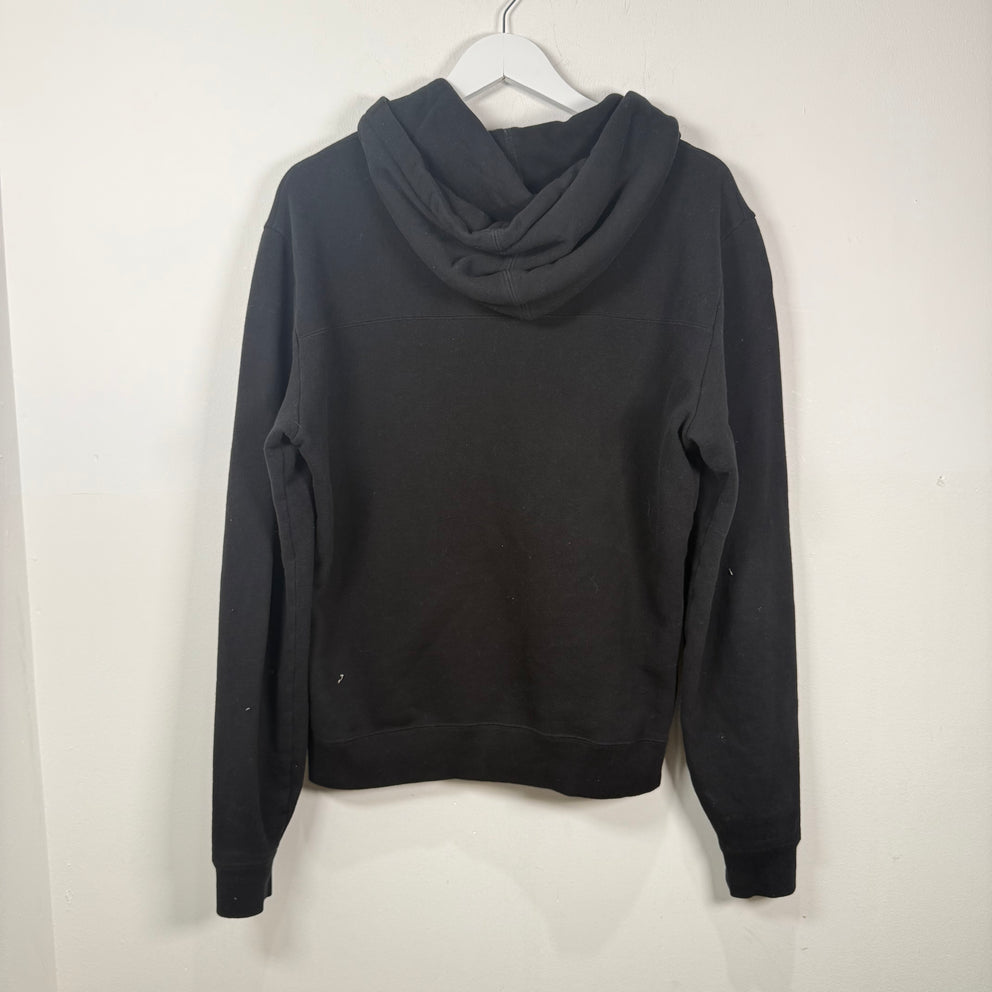 Saint Laurent Graphic Logo Hoodie Black Size M