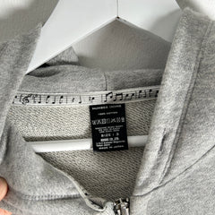 Number (N)ine 4 Pocket Grey Zip Up Hoodie Size 3