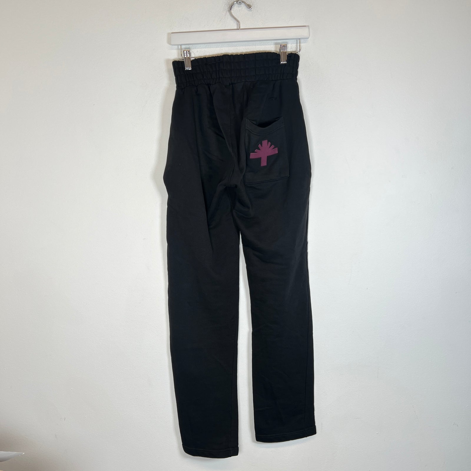 Vertabrae Black/Purple C-2 Logo Sweatpants Size L