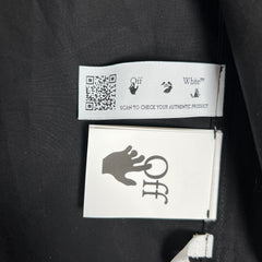Off-White Black Wave Off Button-Up Shirt Size S