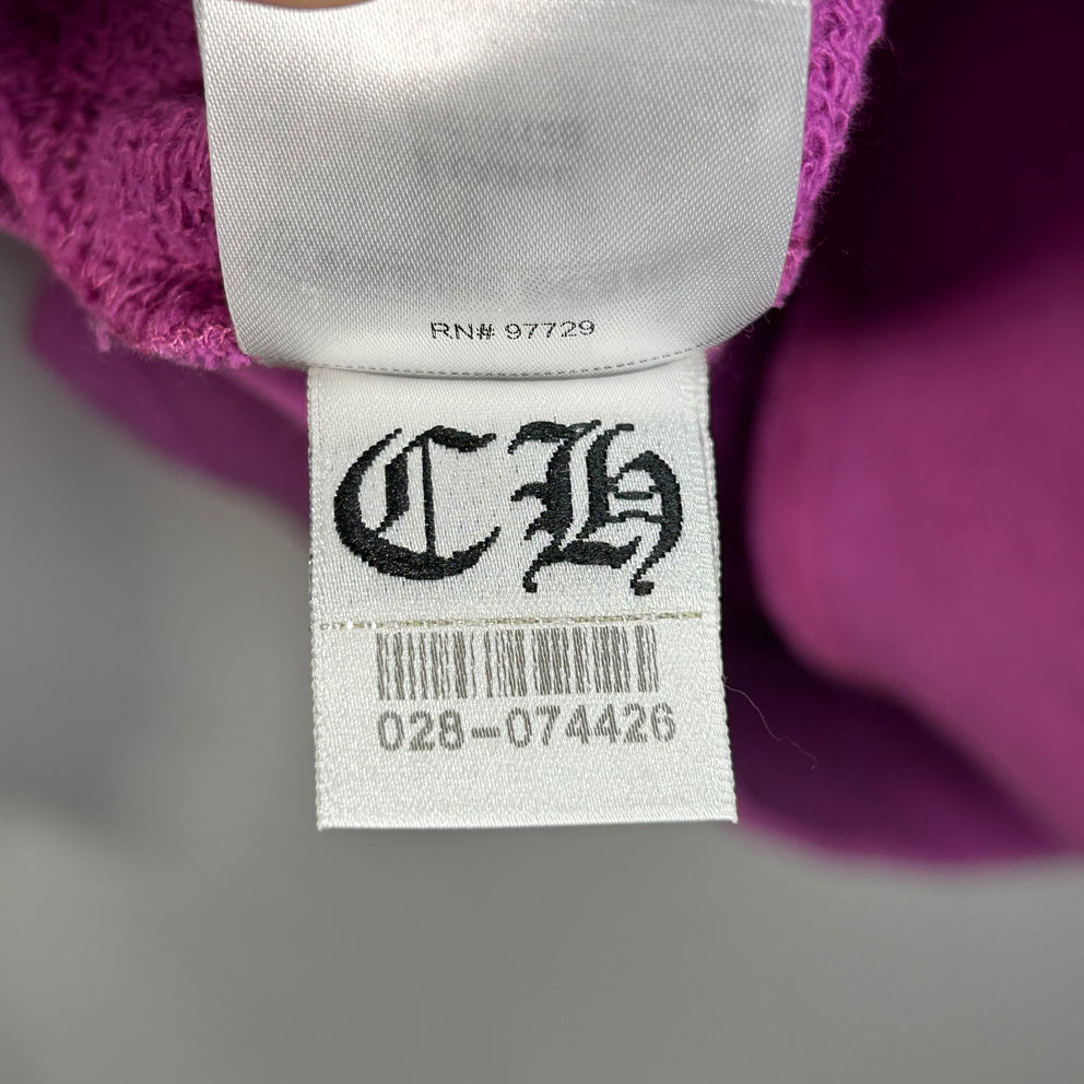 Chrome Hearts Matty Boys 99 Eyes Web Purple Crewneck Size XL