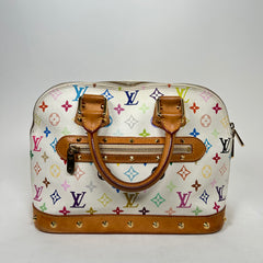 Louis Vuitton x Murakami White/Multicolor Monogram Alma Bag