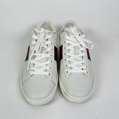 Gucci Web Ace Leather Sneaker