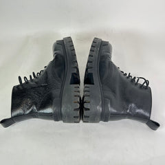 Balenciaga Tumble Leather Strike Boot Size 41