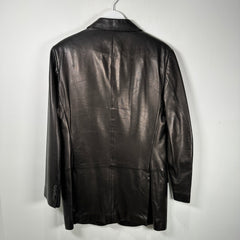 Ralph Lauren Purple Label Lambskin Leather Blazer Size 42R