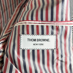 Thom Browne Houndstooth 4-Bar Blazer Size 2