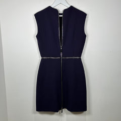 Alexander McQueen Purple 4-Zip Dress Size 42