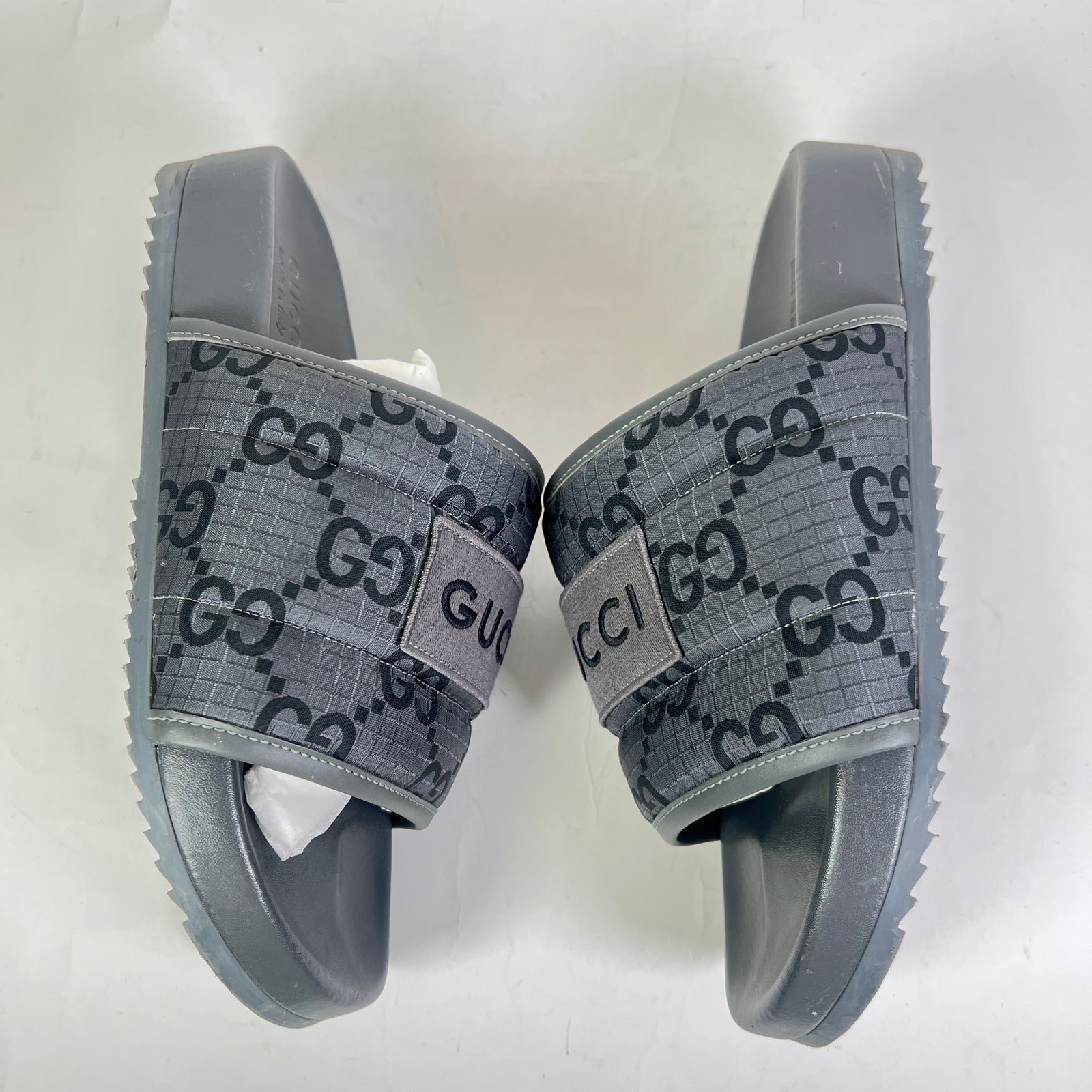 Gucci GG Monogram Ripstop Tech Sandals