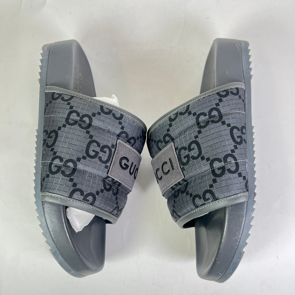 Gucci GG Monogram Ripstop Tech Sandals