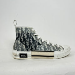 Dior B23 Black/White High Top Sneaker Size 44