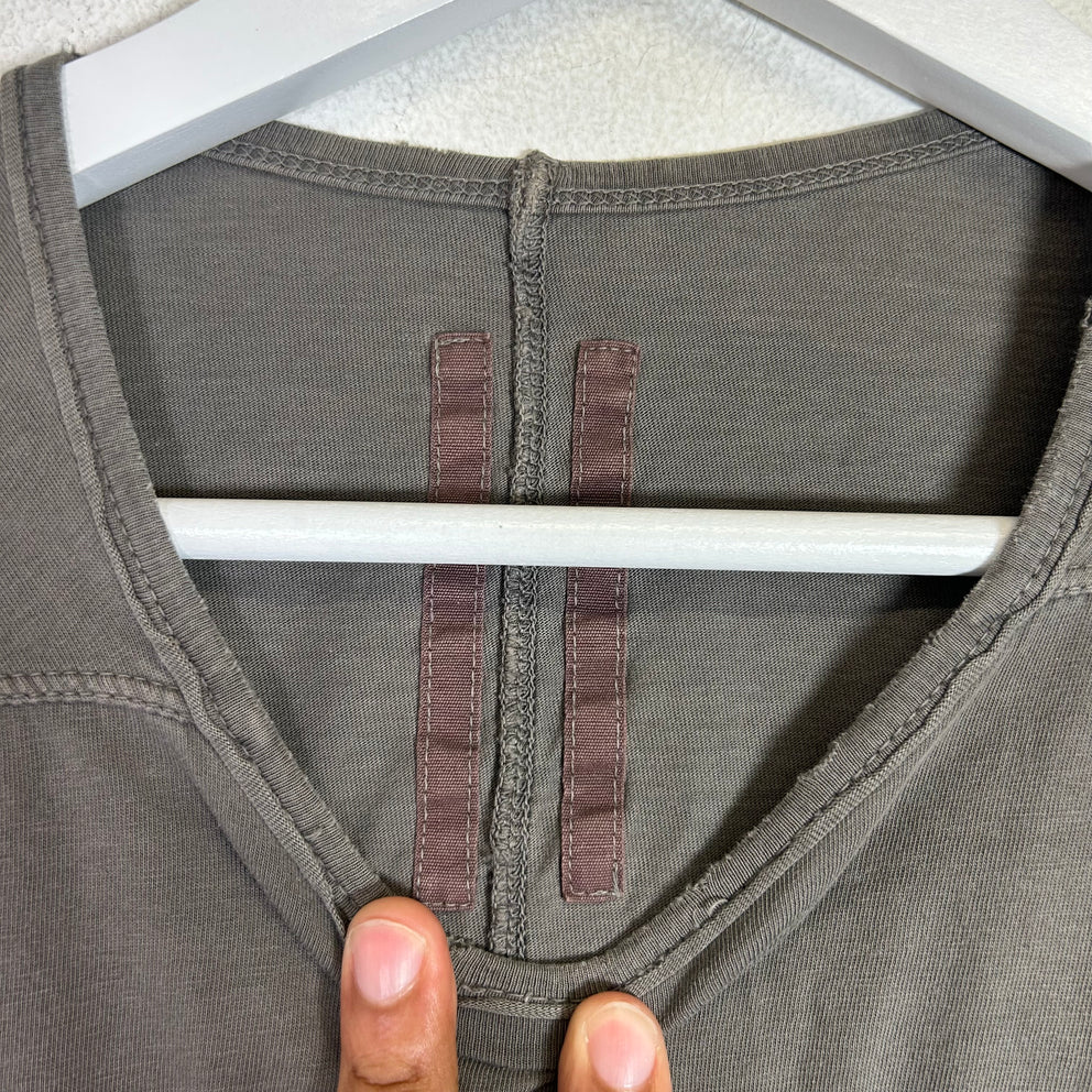 Rick Owens DRKSHDW Dark Dust Basic Ribbed Longsleeve