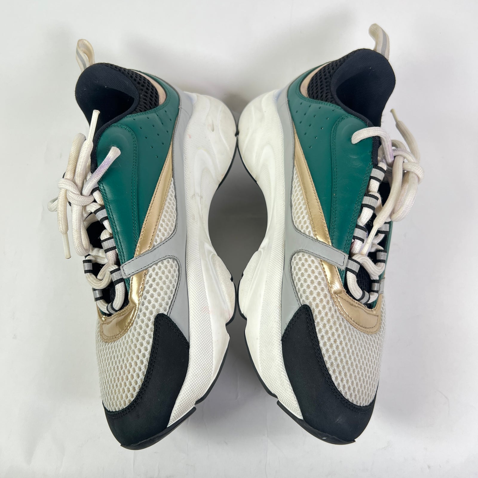 Dior B22 Green/Gold Sneaker