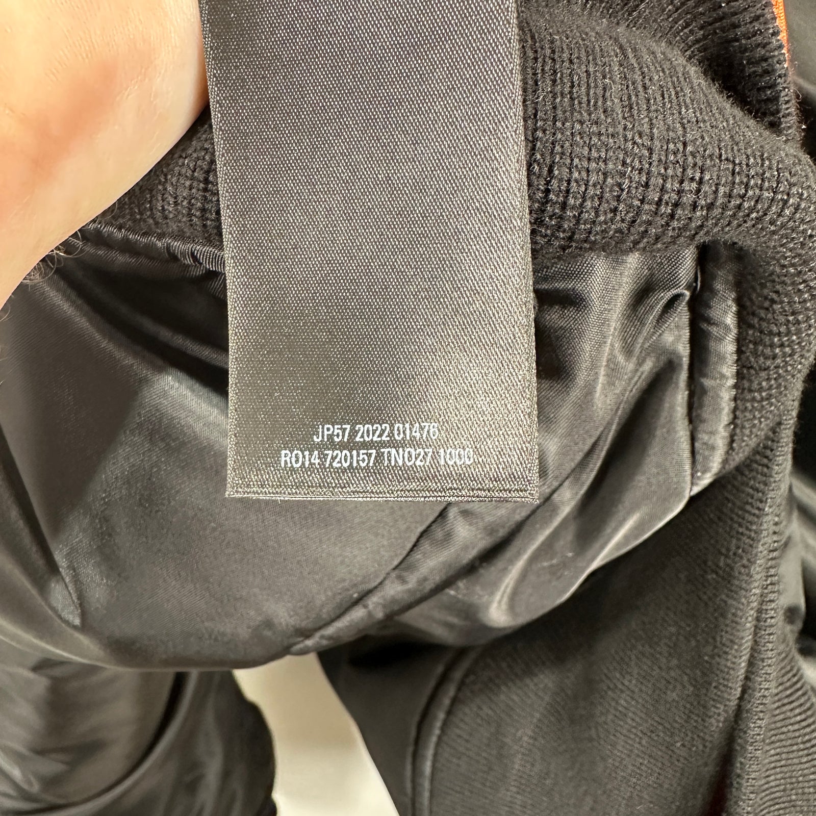 Balenciaga Nylon Bomber Hoodie Size L