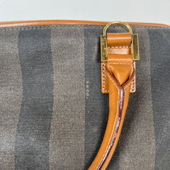 Fendi Pequin Striped Bag
