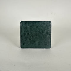 Louis Vuitton Green Leather Coin Case
