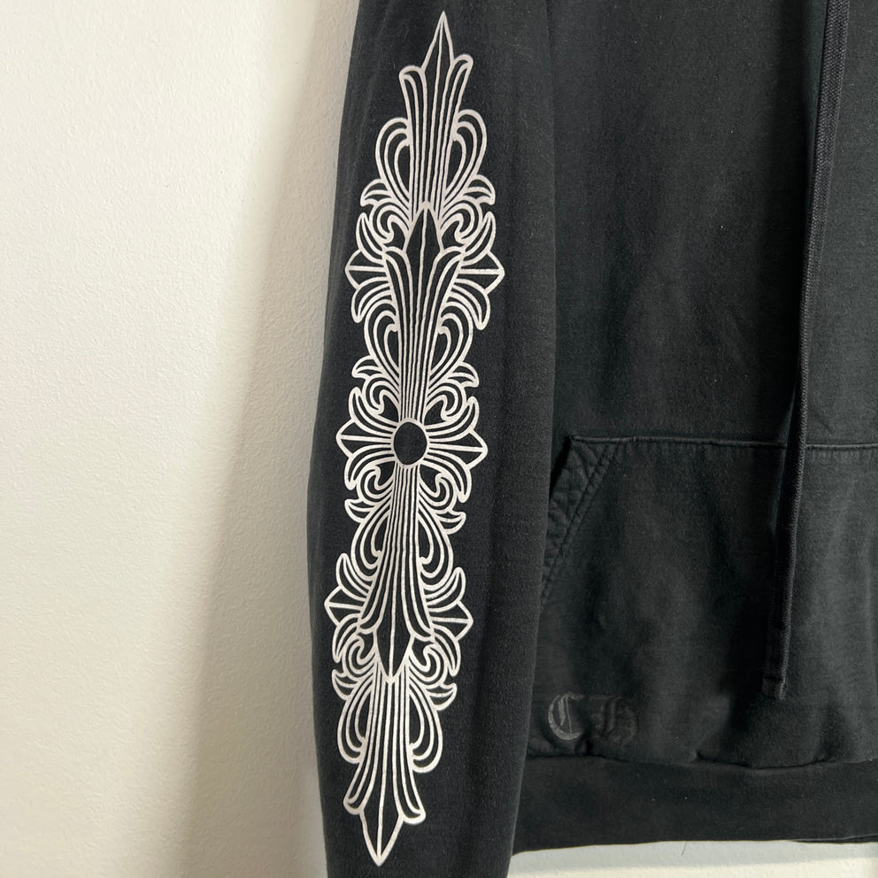 Chrome Hearts Floral Horseshoe Hoodie