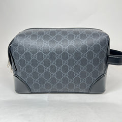 Gucci Black GG Supreme Large Toiletry Bag