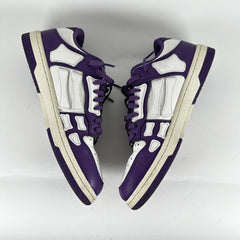 Amiri Purple Skeleton Low-Top Sneakers Size 9