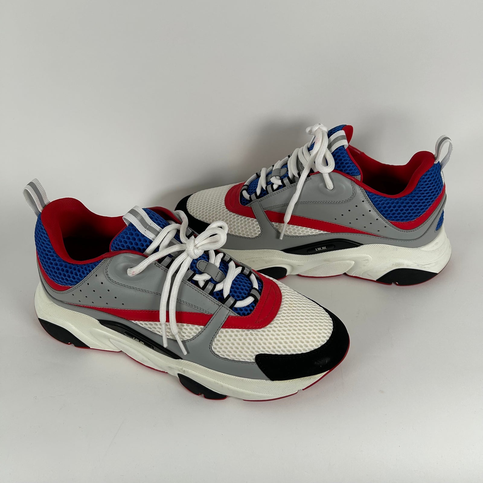 Dior B22 Red / Silver / Blue Size 45