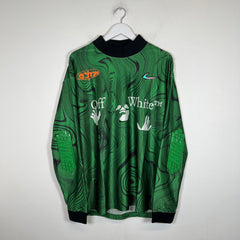 Off-White x Nike Green Soccer Jersey Size M