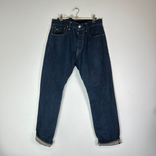 RRL Indigo Straight Leg Jeans Size 34