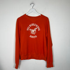 Junya Watanabe Orange Hull Middle School Crewneck Size S
