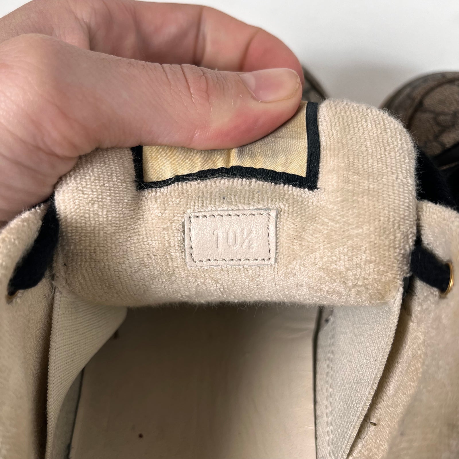 Gucci GG Monogram Screener Sneakers Size 11.5