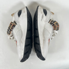 Burberry Beige Check Ronnie Low Sneaker Size 44