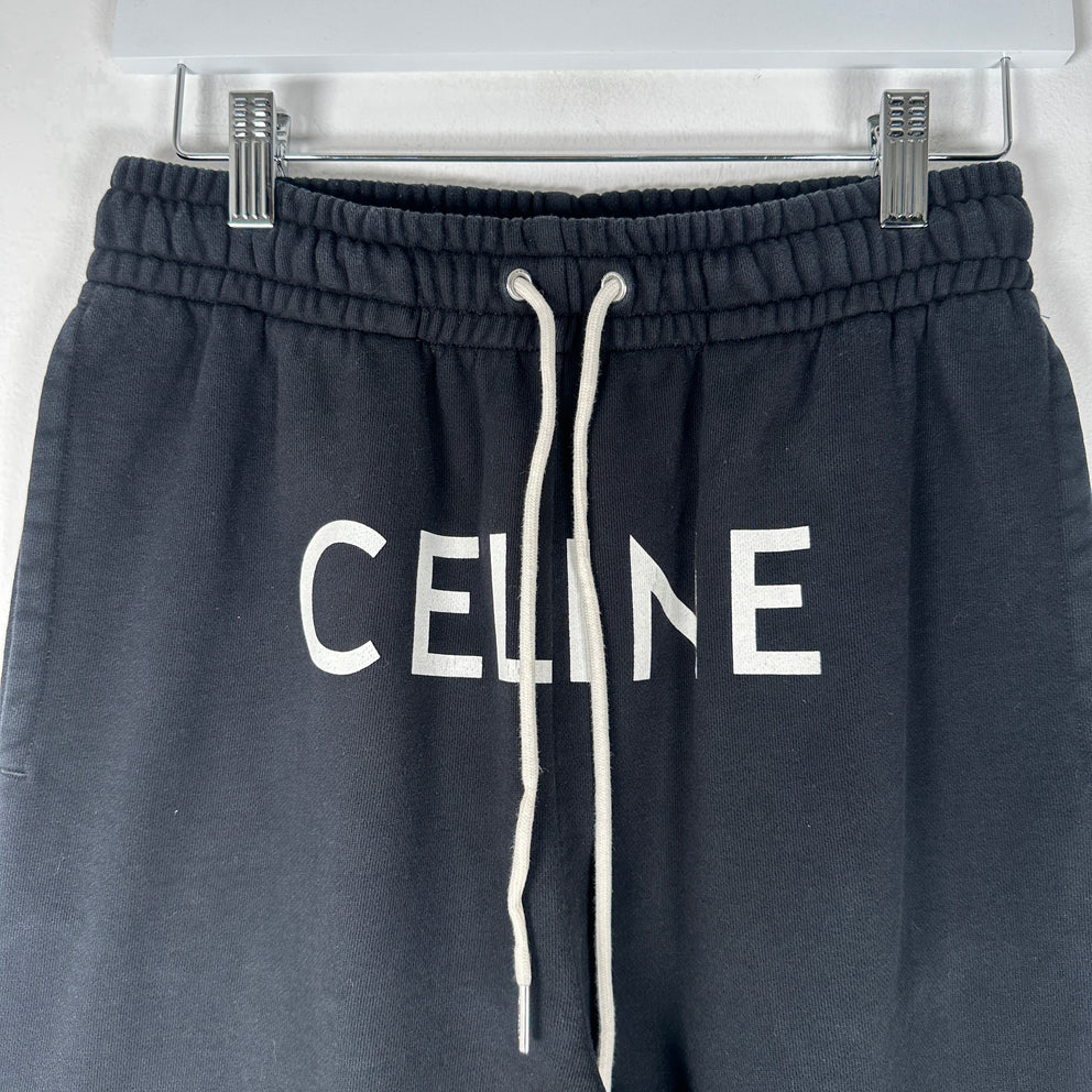 Celine Spell Out Logo Sweatpants Size S