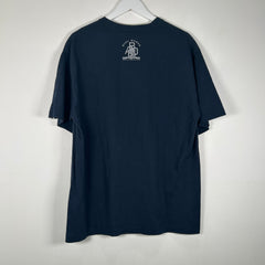 Bathing Ape Navy Monkey Piano Print Tshirt Size 2XL