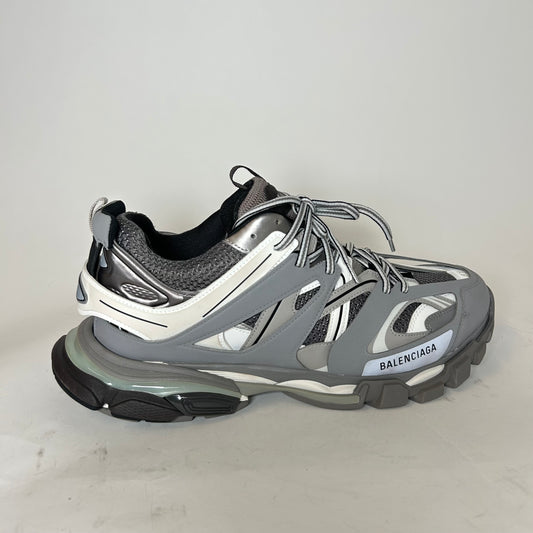 Balenciaga Grey/White Track Sneaker Size 47