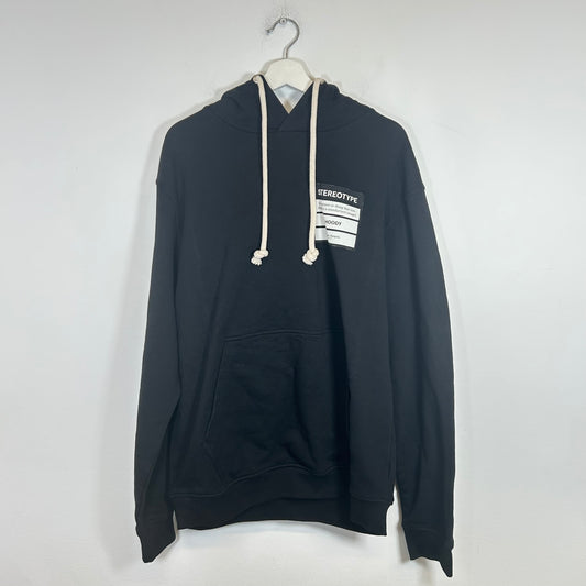 Maison Margiela Black Stereotype Hoodie Size L