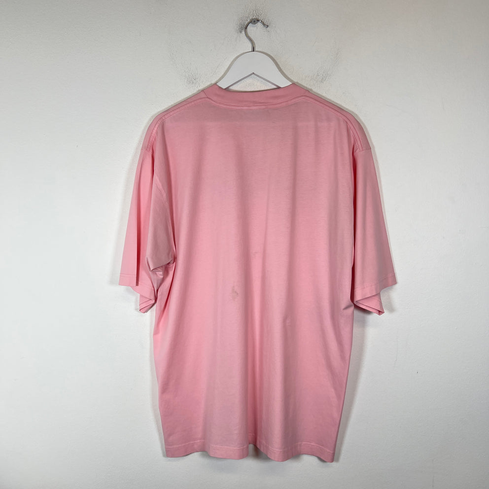 Marni Pink Bouquet Logo T-Shirt Size L