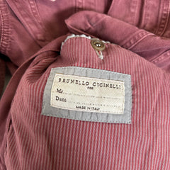Brunello Cucinelli Garment-Dyed Denim Jacket