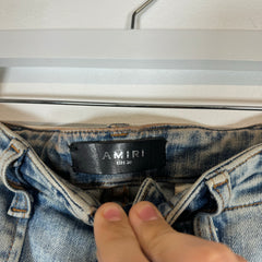 Amiri Lightwash Tactical Cargo Jeans Size 30