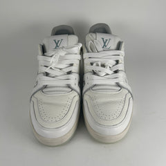 Louis Vuitton White Low Top Trainer Size LV 8.5