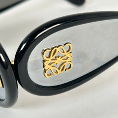 Loewe Black Anagram Mask Sunglasses
