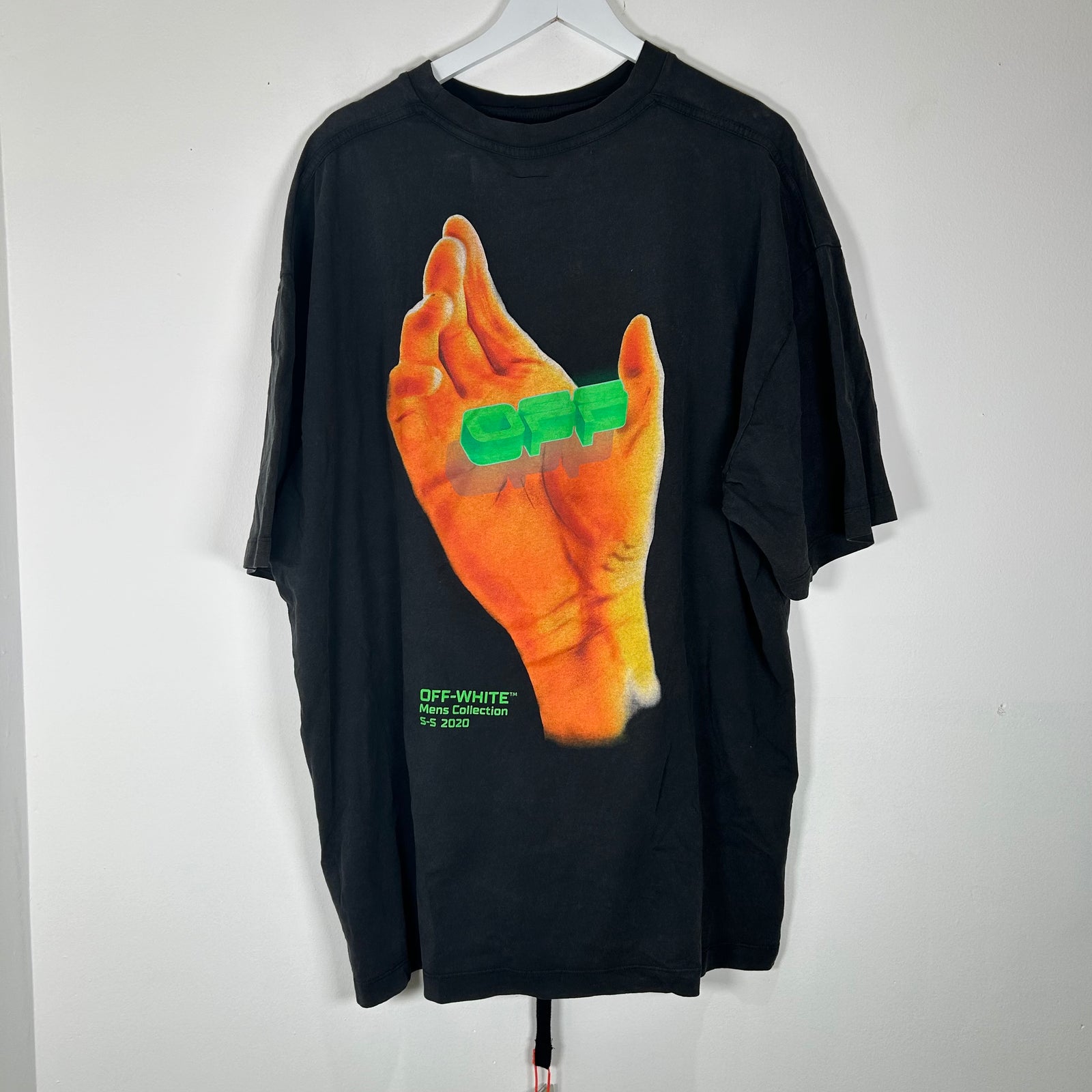 Off-White Hand Logo Graphic Size XXL