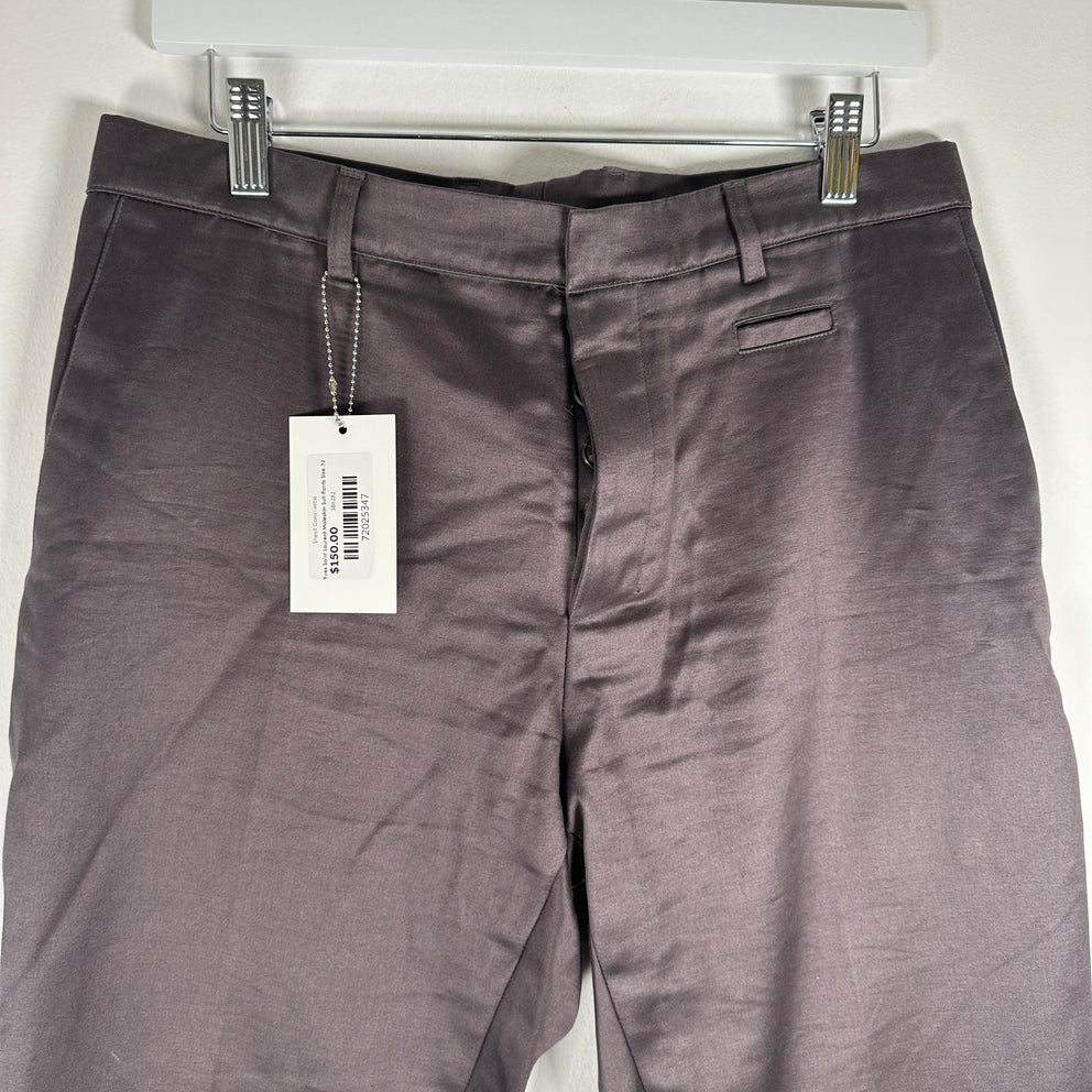 Yves Saint Laurent Moleskin Suit Pants Size 32